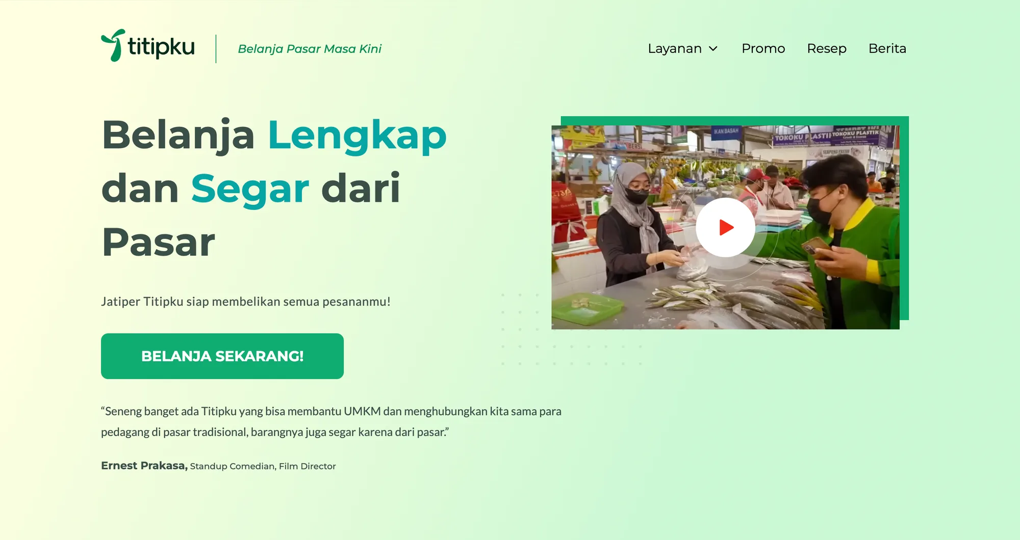 titipku.com — fresh groceries from traditional markets, shopped by Jatiper